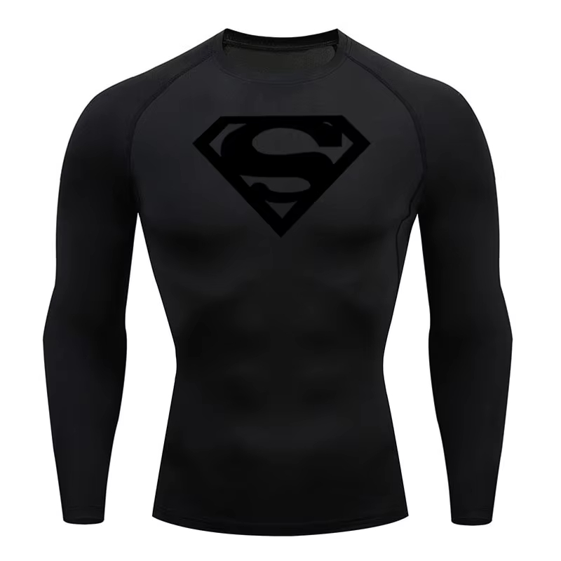 メンズ ランニング コンプレッション 長袖 スポーツ Tシャ - Running Jogging Gear のレビューと価格