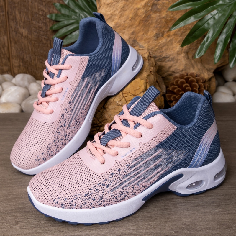 新作レディースカジュアルアスレチックメッシュファッションスニ - Running Gear Ladies のレビューと価格