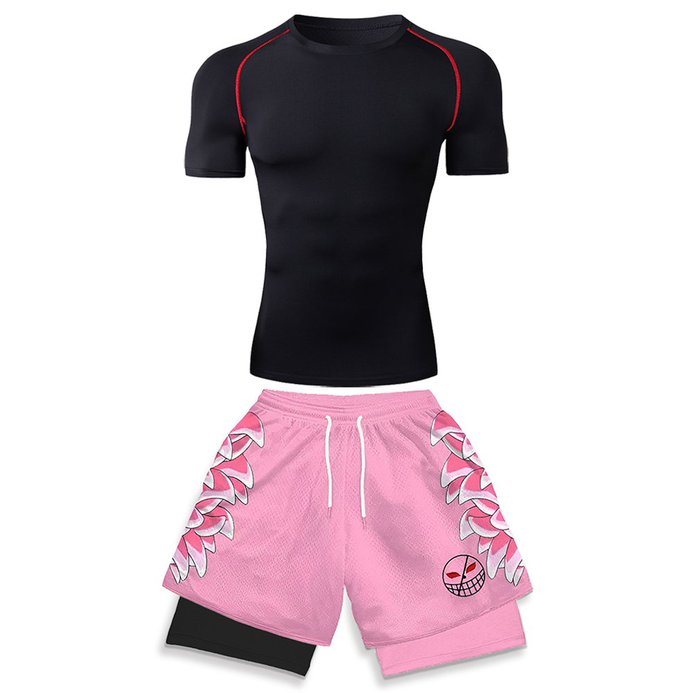 高弾性ワークアウトウェア男性用ホワイトコンプレッションTシャ - Running Jogging Gear のレビューと価格