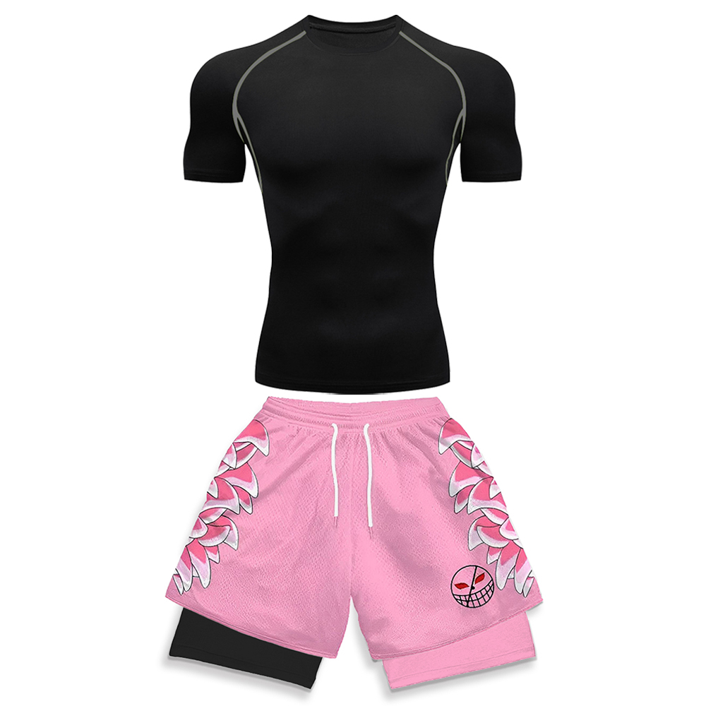 高弾性ワークアウトウェア男性用ホワイトコンプレッションTシャ - Running Jogging Gear のレビューと価格