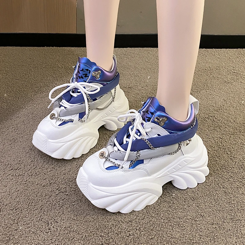 女性のためのレースアップスニーカー、ローファー、靴、カジュア - Running Gear Ladies のレビューと価格
