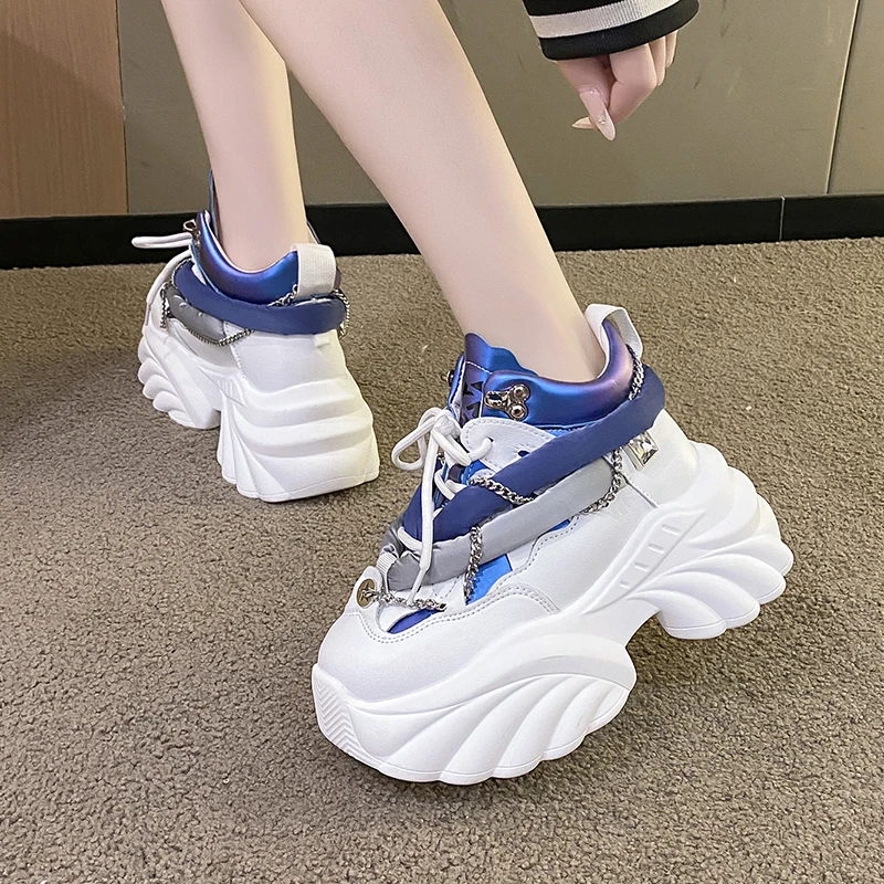 女性のためのレースアップスニーカー、ローファー、靴、カジュア - Running Gear Ladies のレビューと価格