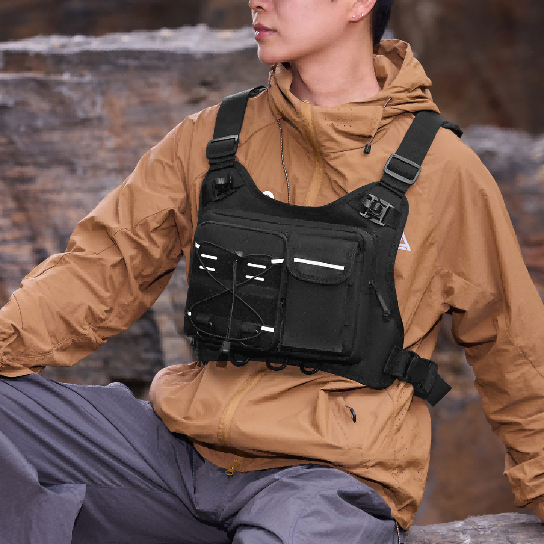 多機能チェストパックタクティカルベスト男性用ハイドレーション - Running Gear For Marathon のレビューと価格